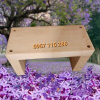 [FREE SHIP] Ghế gỗ nhỏ ngồi bệt làm nail làm móng gỗ tự nhiên-ghế thấp-ghế đẩu-ghế ngồi xổm - kê chân,ghế