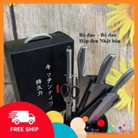 [FREE SHIP] 💥[GIÁ SIÊU RẺ]💥Bộ dao Nhật inox 6 món cao cấp kèm khay đựng rất đẹp và sắc bén💥BẢO HÀNH 1 NĂM💥SIEU HOT💥