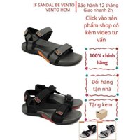 [Free Ship ] Giày Sandal Nam Vento Xuất Khẩu Nhật -  Sandal Nam Nữ Chính Hãng - NV4538BB Đen Đế Đen Đỏ