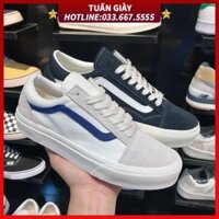 [FREE SHIP] Giầy Thể Thao V.OLD VAULT Đủ Size 2 màu đen trắng và trắng xanh đủ size 36-43 /TUẤN GIÀY