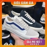 [FREE SHIP] Giầy Thể Thao V.OLD VAULT Đủ Size 2 màu đen trắng và trắng xanh đủ size 36-43 /TUẤN GIÀY