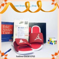 🔥FREE SHIP-HÀNG QUẢNG CHÂU 🔥Dép  Jordan panda  đỏ  cao cấp full box