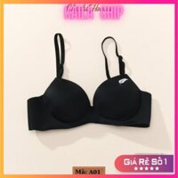 Free  Ship-hàng siêu cấp Áo Ngực Không Gọng 😍FreeShip😍Áo Lót Su Chiếc Lá Bàn Tay Nâng Ngực Tạo Khe  - CHICHI SHOP A01