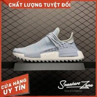 (FREE SHIP + HỘP + QUÀ) Giày thể thao Pharrell x BBC x NMD Human race Trail Màu xanh ngọc nhạt GIẢM GIÁ 20 %