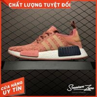 (FREE SHIP + HỘP + QUÀ) Giày thể thao NMD R1 pink hồng đất siêu đẹp cho nam và nữ : ྇