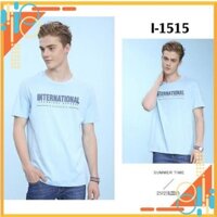 [FREE SHIP] I-1515 Thời Trang Áo Thun Nam Tay Ngắn In INTERNATIONAL