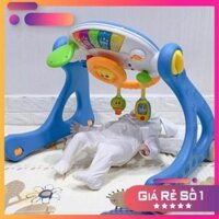 FREE SHIP  Kệ chữ A kết hợp bàn tập đứng, xe tập đi 5in1 Winfun 0846 - Hàng chính hãng