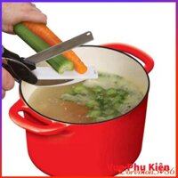 [FREE SHIP] Kéo cắt rau củ đa năng Clever Cutter 2 trong 1