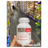 (FREE SHIP) Kẹo nhai bổ sung kẽm Úc Bio Island Zinc 120 viên