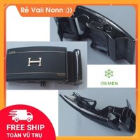 💖[Free Ship] 💖Mặt Thắt Lưng Nam Siêu Đẹp, Kiểu Khóa Lăn Tự Động - Thép Không Gỉ Cao Cấp