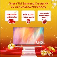 [Free Ship Miền Bắc] Smart Tivi Samsung 4K 55inch 55AU7000 - Chỉ giao hàng tại miền Bắc - Trả góp 0%