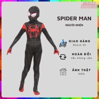 FREE SHIP -  Người Nhện Quần áo trẻ em cao cấp  Hoá trang cho bé trai Siêu Nhân. Spm HÀNG CÓ SẴN
