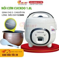 [Free Ship] Nồi Cơm Điện Cuckoo 1.8 Lít, dành cho 2-4 người ăn, bảo hành 6 tháng