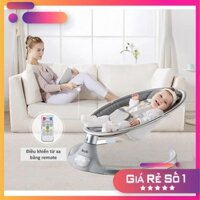 FREE SHIP  Nôi điện cho bé KUB có điều khiển từ xa, loa bluetooth và đung đưa 5 chế độ