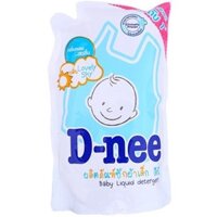 ⚡FREE SHIP⚡ Nước GIẶT xả 2in1 Dnee newborn,giặt quần áo sơ sinh,an toàn cho em bé (túi)600ml