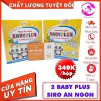 (FREE SHIP+QUÀ) COM BO 2 SIRO BABY ĂN NGON-giúp bé ăn ngon, tăng sức đề kháng