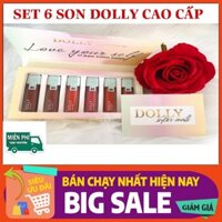 FREE SHIP Sét 6 cây son Dolly super matte siêu hot 2021