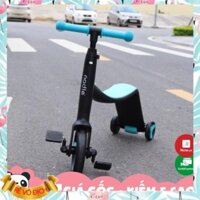 FREE SHIP  Siêu xe biến hình Scooter, xe chòi chân, xe cân bằng 3 trong 1 cho bé Nadle TF3 Joovy Màu Xanh