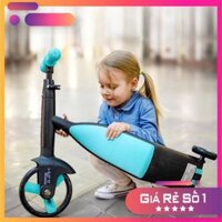 FREE SHIP  Siêu xe biến hình Scooter, xe chòi chân, xe cân bằng 3 trong 1 cho bé Nadle TF3 Joovy Màu Xanh