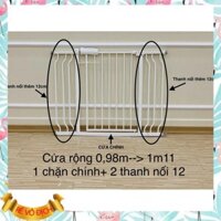 FREE SHIP  THANH CHẶN CỬA/CẦU THANG POMO CHO BÉ - NHẬP KHẨU CHÍNH HÃNG