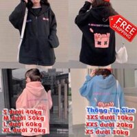 [FREE SHIP TOÀN QUỐC] ÁO KHOÁC NỮ THUN NỈ NGOẠI A SWEET DISASTER FORM RỘNG