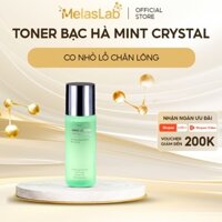 Free Ship Toner bạc hà, nước hoa hồng DR. LACIR MINT CRYSTAL cân bằng ẩm tức thì, dưỡng da căng bóng 100ml