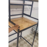 (Free Ship TPHCM và HN) Kệ máy giặt 2 Tầng, khung thép mạ kẽm sơn tĩnh điện cao cấp, bề mặt gỗ tự nhiên