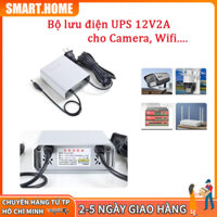 【🔥Free ship🔥】Bộ lưu điện DUNG LƯỢNG CAO dành cho Wifi Camera - UPS 12V (chạy wifi được 6-24 giờ) kèm Nguồn