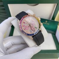 [Free Ship]Đồng hồ nam Rolex Oyster Perpetual Cosmograph Daytona Rainbow 41mm máy cơ Miyota Nhật