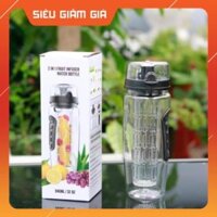 [FREE SHIP][HÀNG XỊN] Bình nước thể thao cao cấp, bình nước Detox, chống rò rỉ, không chứa BPA, an toàn cho sức khỏe