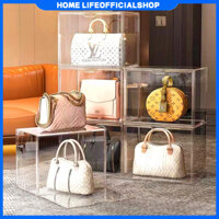 [📢Free shipping🕹️]Acrylic Hộp Mica Hộp Nhựa Trong Suốt Hộp Đựng Giày Trưng Bày Túi Xách Nắp Nam Châm Chất Lượng Cao