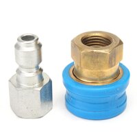 【Free Shipping】pressure Máy Giặt Hơi Nước Nhanh Chóng Phản Lực Phát Hành Nhỏ Gọn Kết Nối 1/4F X 11.6 Mm Khớp Nối