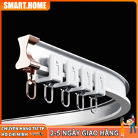 【🔥Free ship🔥】Rèm đường ray Thanh treo rèm dán tường Thanh treo rèm cong linh hoạt Thanh treo rèm trần DIY