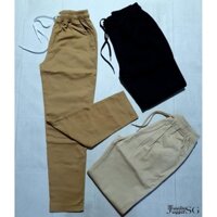 [Free Ship][Size Đến 6XL] Quần basic pants kaki nam nữ chất đẹp, co giãn 2021