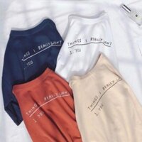[Free ship–Xả Kho] Áo thun nữ form rộng/Áo thun unisex form rộng nhiều màu mặc mát thời trang