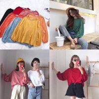 [Free ship–Xả Kho] Áo thun nữ form rộng/Áo thun unisex form rộng nhiều màu mặc mát thời trang