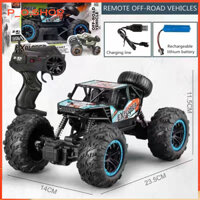 【🔥Free ship🔥】Xe RC 20KM/H Xe điều khiển từ xa 2.4GHz Xe tải quái vật Buggy Đồ chơi địa hình-Đồ chơi điều khiển từ xa xe