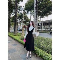 free size 42 đến 58kg sét đồ tiểu thư, áo tay dài, kèm váy dài, thích hợp khi đi dự tiệc Angerlina.clothing