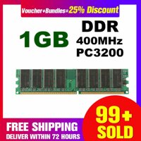 【Free Vận Chuyển + Siêu Đối Phó + Hạn Chế Offer】new 1GB DDR400 PC3200 Không ECC Mật Độ Thấp Máy Tính DIMM bộ Nhớ RAM 184 Chân