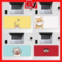 [FREE❤️SHIP]Miếng Lót Chuột, Pad Chuột Cỡ Lớn Chống Nước, Bàn Di Chuột Có Hình 80x30cm siêu dễ thương