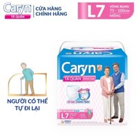 [FREE][HOẢ TỐC][SỈ THÙNG 6 GÓI]Tã Bỉm Quần Người Lớn Caryn siêu thấm/Mỏng Nhẹ Size M7/M8/L6/L7 miếng