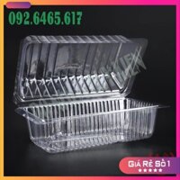 [FREESHIP] 100 Hộp Nhựa PET H07, H04 Dùng 1 Lần Đựng Bánh Su Kem, Xiên Que, Dâu Tây, Bánh Bông Lan Hải Sản Đồ Đông Lạnh