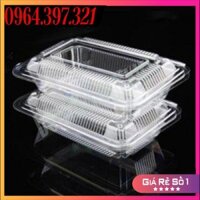 [FREESHIP] 100 Hộp Nhựa PET H07, H04 Dùng 1 Lần Đựng Bánh Su Kem, Xiên Que, Dâu Tây, Bánh Bông Lan Hải Sản Đồ Đông Lạnh