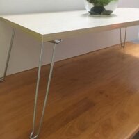 [FREESHIP 20-70K] Bàn xếp gấp gọn học sinh vân gỗ đẹp, chân chắc chắn, kích thước 50x70 cm