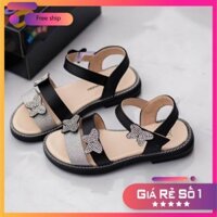 [FreeShip] [3-15 tuổi] Sandal uyên ương hồ điệp cho bé gái đi học đế mềm siêu đẹp mã L21-L22