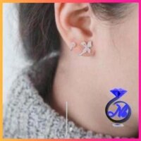 [FREESHIP 50K] ♥️Bông tai bạc NB - Khuyên tai bướm xinh xắn chuẩn bạc 925