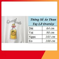 [Freeship 50k] [Ảnh Thật] Áo Thun 4D Tay Lỡ Họa Tiết ORANGE SODA OVERSIZE SIÊU HOT 2019 [shop h2o]