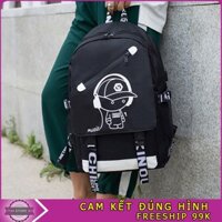 Freeship 50k-Balo thời trang nam nữ hàn quốc cao cấp balo phát sáng,balo đi học nhiều ngăn .