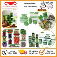 [FREESHIP 50K] Bộ Hộp Nhựa 17 Đựng Thực Phẩm, Đồ Ăn Cao Cấp, An Toàn, Dùng Được Cho Lò Vi Sóng