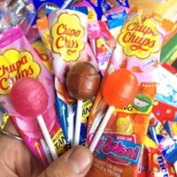 Freeship 50k Combo 50 Kẹo Mút Chupa Chups nhân thổi Big Babol